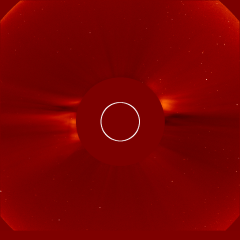 Image of solar wind