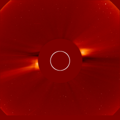 Image of solar wind