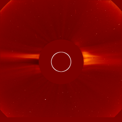 Image of solar wind