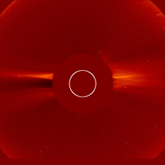 Image of solar wind