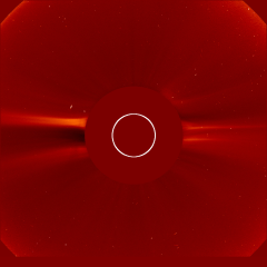 Image of solar wind