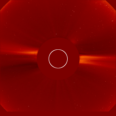 Image of solar wind