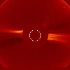 Image of solar wind