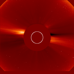 Image of solar wind