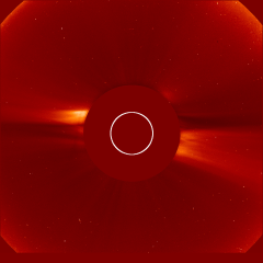 Image of solar wind