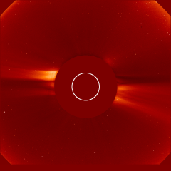 Image of solar wind