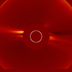 Image of solar wind