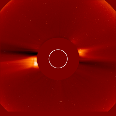 Image of solar wind