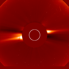 Image of solar wind