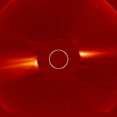 Image of solar wind