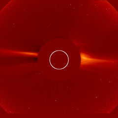 Image of solar wind