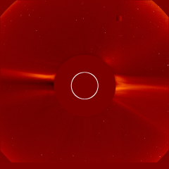 Image of solar wind