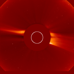 Image of solar wind