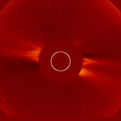 Image of solar wind