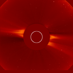 Image of solar wind