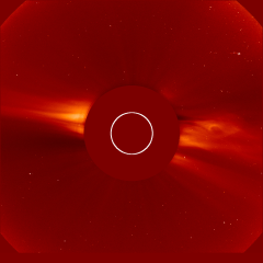 Image of solar wind