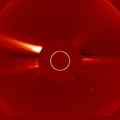 Image of solar wind