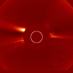 Image of solar wind