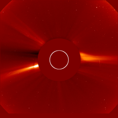 Image of solar wind