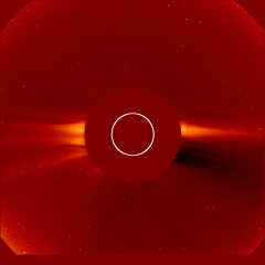 Image of solar wind