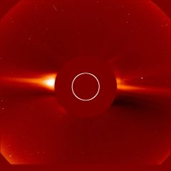 Image of solar wind