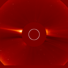 Image of solar wind