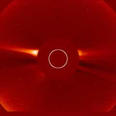 Image of solar wind