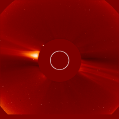 Image of solar wind