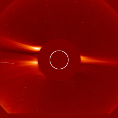 Image of solar wind