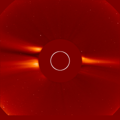 Image of solar wind