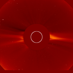 Image of solar wind