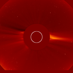 Image of solar wind