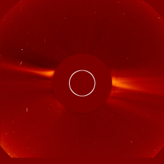 Image of solar wind