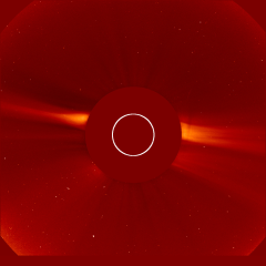 Image of solar wind