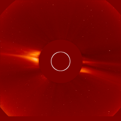 Image of solar wind