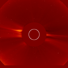 Image of solar wind