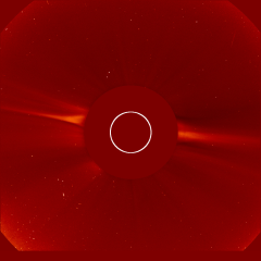 Image of solar wind