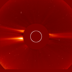 Image of solar wind