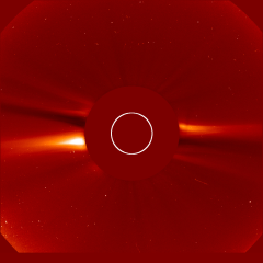 Image of solar wind