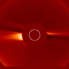 Image of solar wind