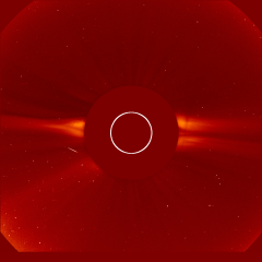 Image of solar wind