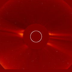 Image of solar wind