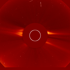 Image of solar wind