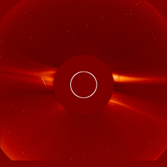 Image of solar wind