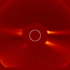 Image of solar wind