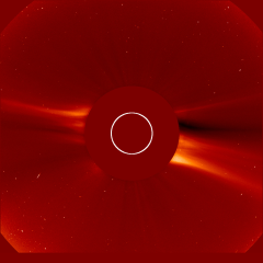 Image of solar wind