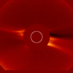 Image of solar wind