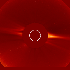 Image of solar wind