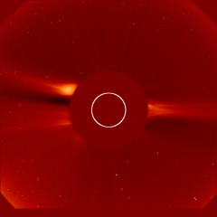 Image of solar wind