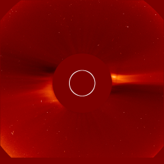 Image of solar wind